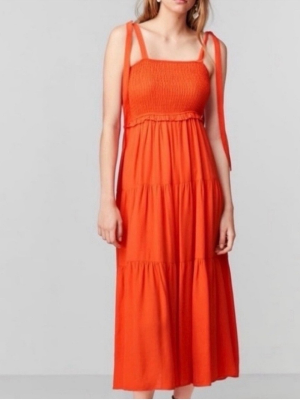 Zara Tiered Maxi Dress